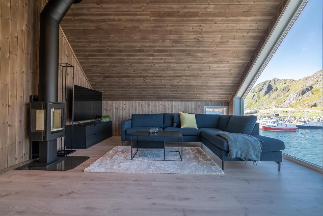 Seafront New Cabin In Lofoten Ballstad Zewnętrze zdjęcie