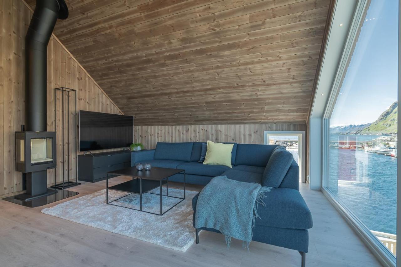 Seafront New Cabin In Lofoten Ballstad Zewnętrze zdjęcie