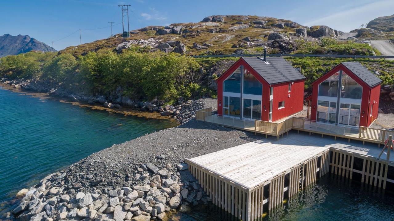Seafront New Cabin In Lofoten Ballstad Zewnętrze zdjęcie